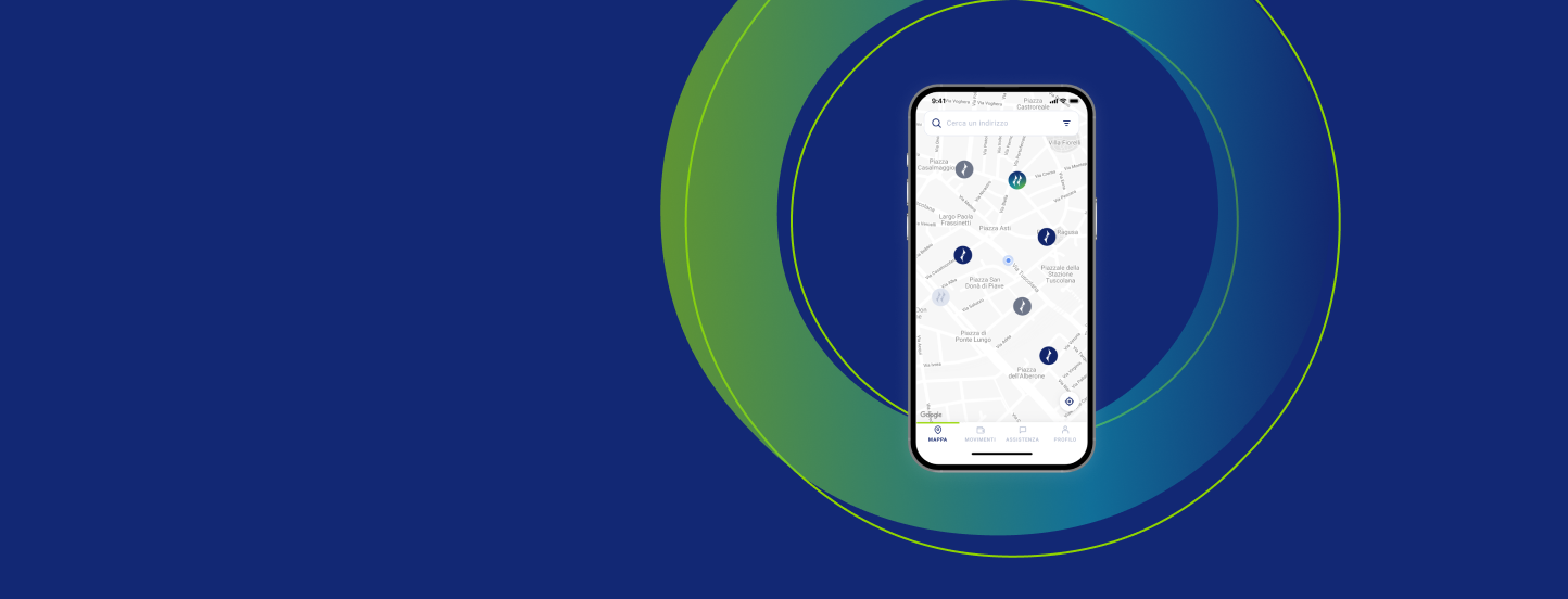MyNextMovel'app per trovare lecolonnine elettriche